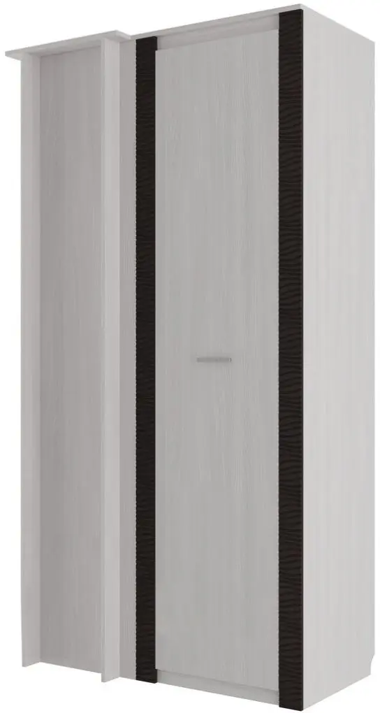 Dulap de colt SV-mebel Gamma-20 (Ash Anchor Light/Wenge)