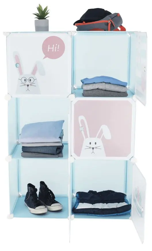 Dulap modular Tempo Kondela Edrin (Blue)