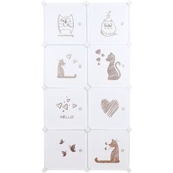 Модульный шкаф Tempo Kondela Kirby (White) Thumb