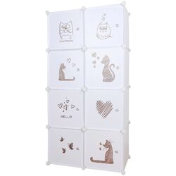 Модульный шкаф Tempo Kondela Kirby (White) Thumb