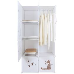 Модульный шкаф Tempo Kondela Kirby (White) Thumb