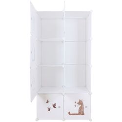 Модульный шкаф Tempo Kondela Kirby (White) Thumb