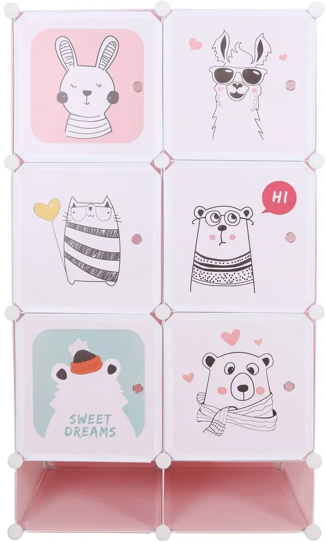 Dulap modular Tempo Kondela Norme (Pink)