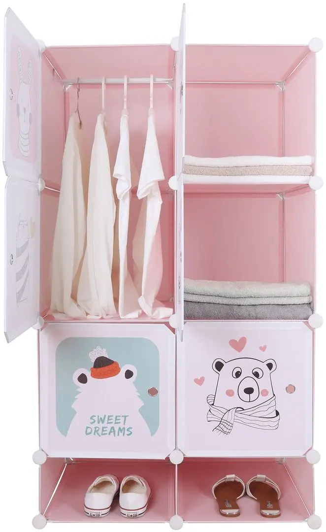 Dulap modular Tempo Kondela Norme (Pink)