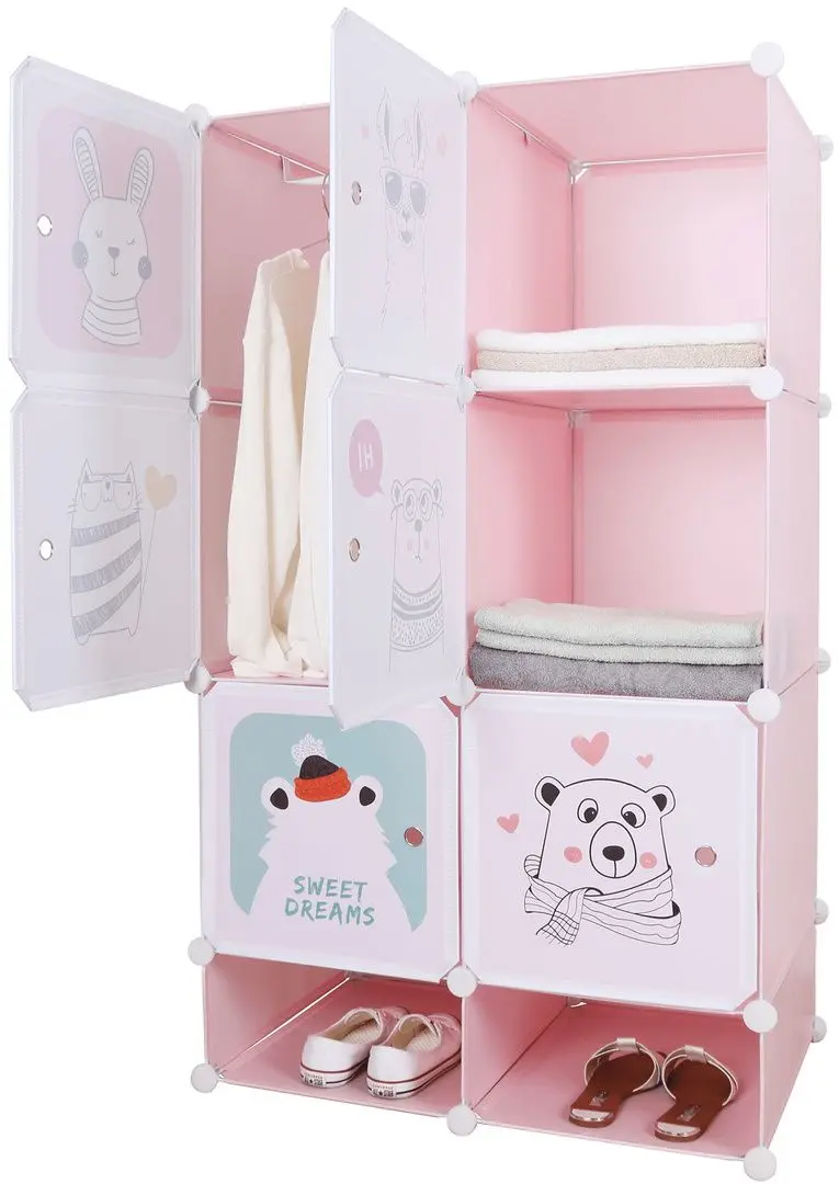 Dulap modular Tempo Kondela Norme (Pink)