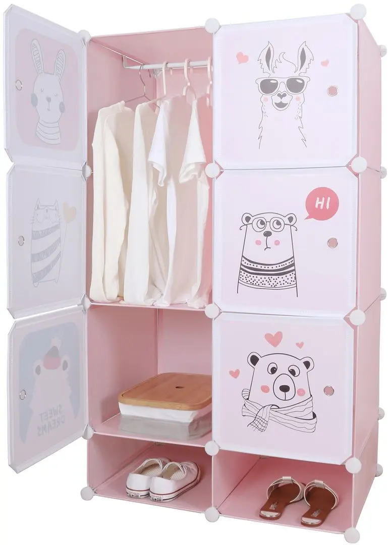 Dulap modular Tempo Kondela Norme (Pink)