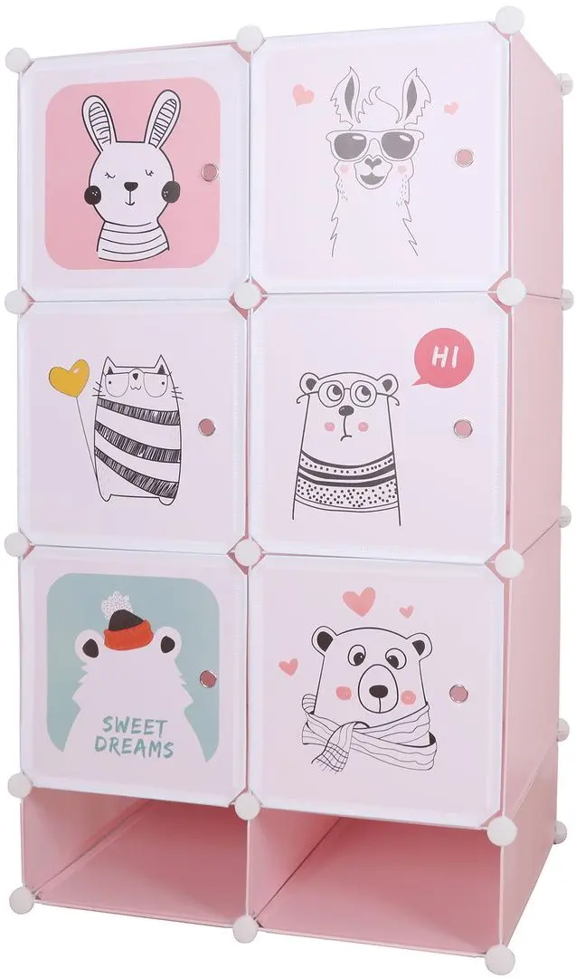 Dulap modular Tempo Kondela Norme (Pink)