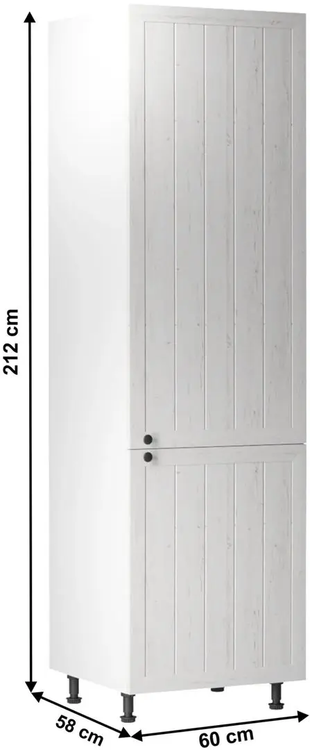 Шкаф Tempo Kondela Provance D60R (White)