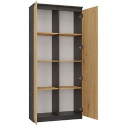 Шкаф TopEshop RS-80 Hemn (Anthracite/Artisan Oak) Thumb