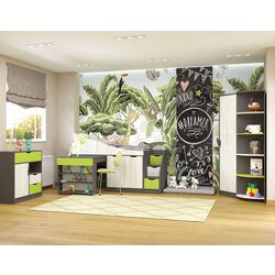 Dulap de colt Yasen Disney (Graphite Gray/Craft Oak White) Thumb