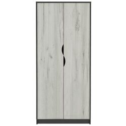 Шкаф Yasen Дисней 2Д  900 (Серый Графит/Дуб Крафт Белый) Thumb