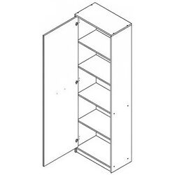 Шкаф Yasen Nepo REG1D (Дуб Сонома) Thumb