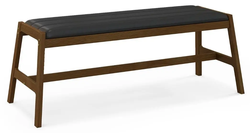 Banca pentru bucatarie Costway JV11581WN (Walnut/Black)