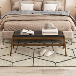 Banca pentru bucatarie Costway JV11581WN (Walnut/Black) Thumb