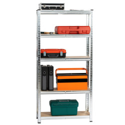 Набор стеллажей Akord 70x30x154 2pcs (Silver) Thumb