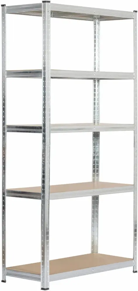 Набор стеллажей Akord 80x40x180 (Silver) - 3