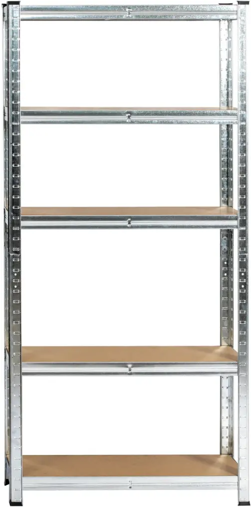 Набор стеллажей Akord 80x40x180 (Silver) - 4