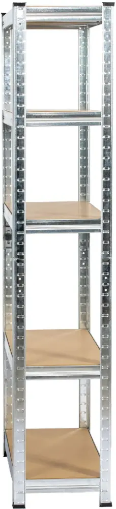 Набор стеллажей Akord 80x40x180 (Silver) - 5