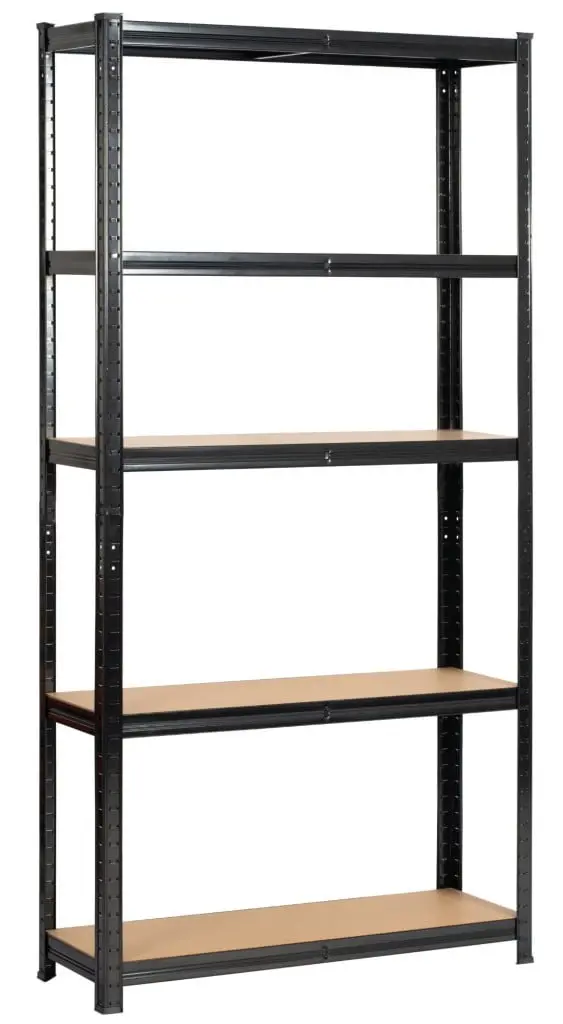 Набор стеллажей Akord 90x30x180 2pcs (Black) - 4