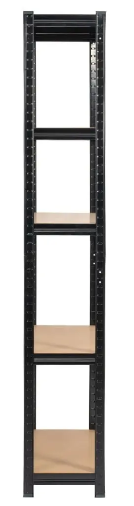 Набор стеллажей Akord 90x30x180 2pcs (Black) - 5