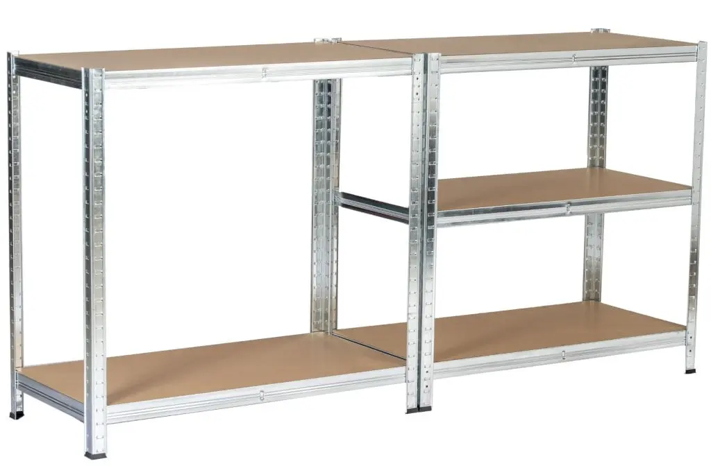 Набор стеллажей Akord 90x30x180 2pcs (Silver) - 5