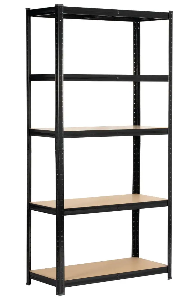Набор стеллажей Akord 90x40x180 2pcs (Black) - 3