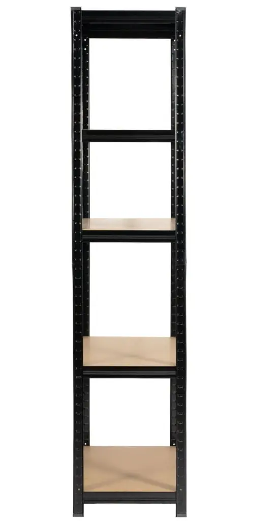 Набор стеллажей Akord 90x40x180 2pcs (Black) - 5