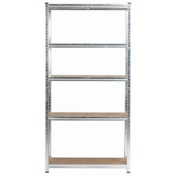 Set etajere Akord 90x40x180 2pcs (Silver) Thumb