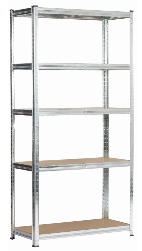Set etajere Akord 90x40x180 2pcs (Silver) - 5