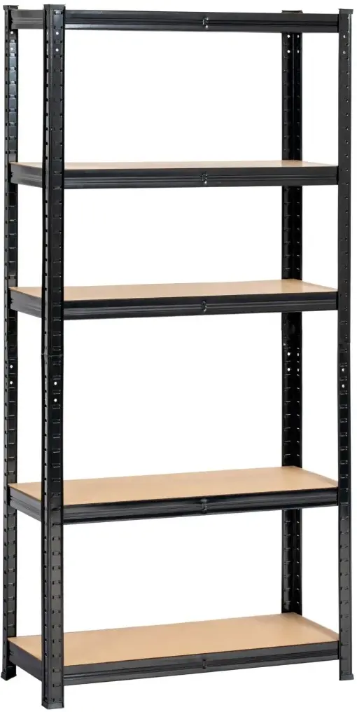 Etajera Akord 70x30x154 (Black) - 3