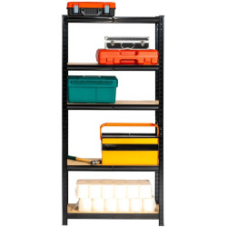 Etajera Akord 70x30x154 (Black) Thumb