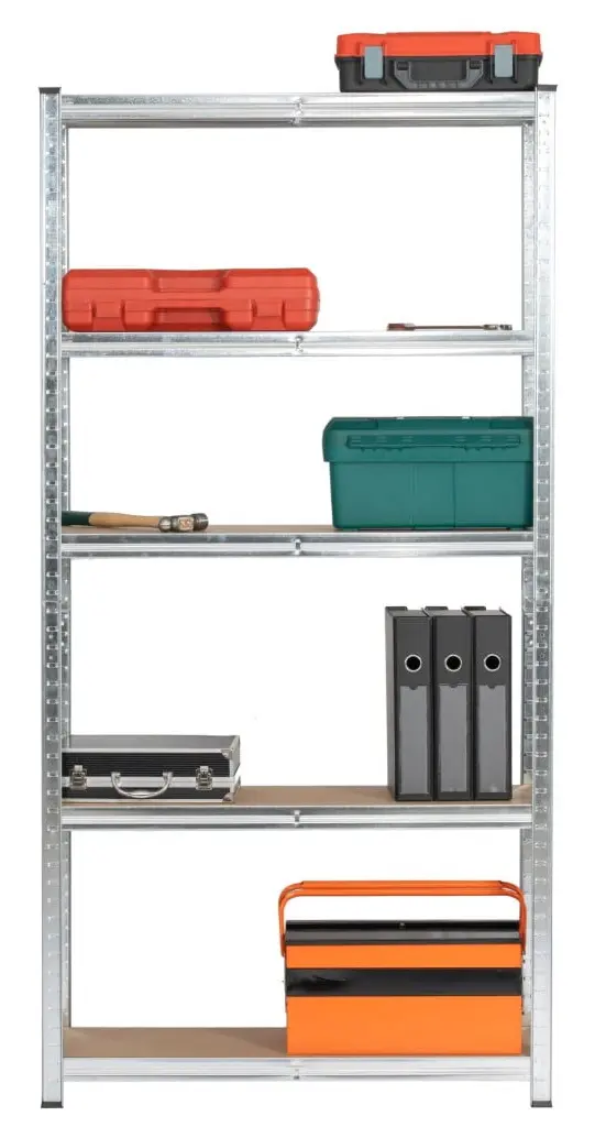 Стеллаж Akord 90x30x180 (Silver) - 6