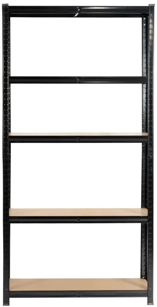 Стеллаж Akord 90x40x180 (Black) - 3