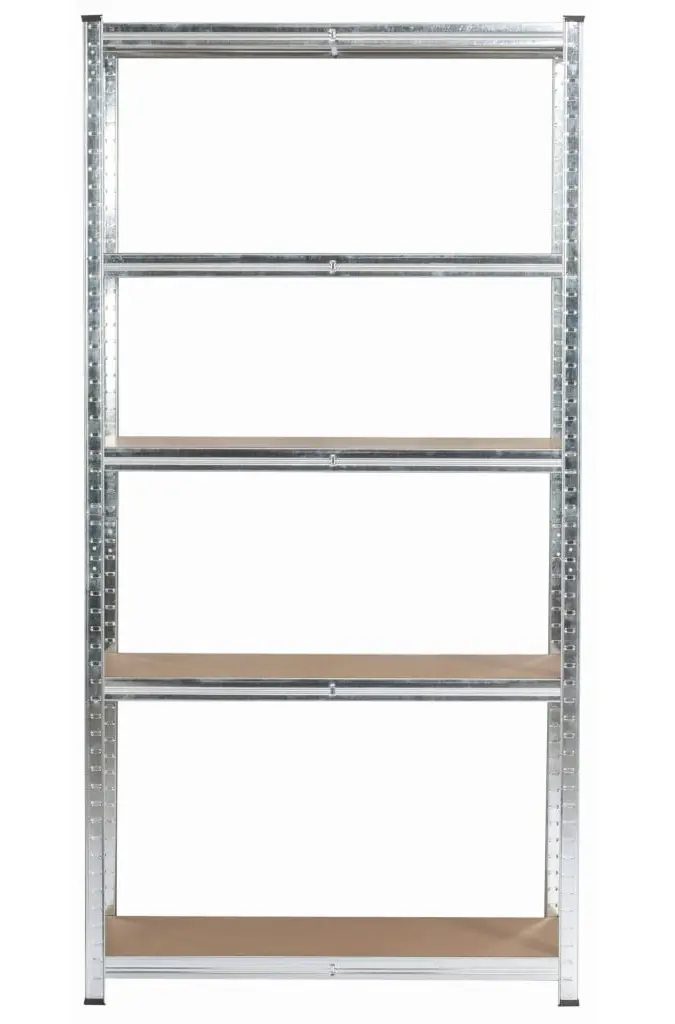 Стеллаж Akord 90x40x180 (Silver) - 3