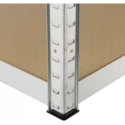 Стеллаж Funfit Home&Office 4202 174x80x40cm (Silver) Thumb