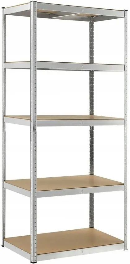 Стеллаж Funfit Home&Office 4776 205x120x45cm (Silver) - 2