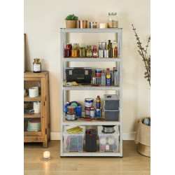 Стеллаж Funfit Home&Office 4776 205x120x45cm (Silver)