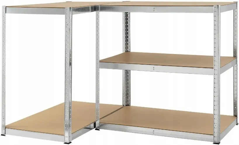 Стеллаж Funfit Home&Office 4776 205x120x45cm (Silver) - 4