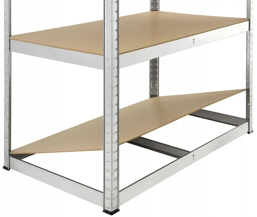 Стеллаж Funfit Home&Office 4776 205x120x45cm (Silver) - 6