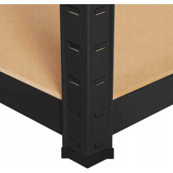 Etajera FunFit Home&Office 4777 205x120x45cm (Black) Thumb