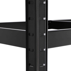 Etajera FunFit Home&Office 4777 205x120x45cm (Black) Thumb