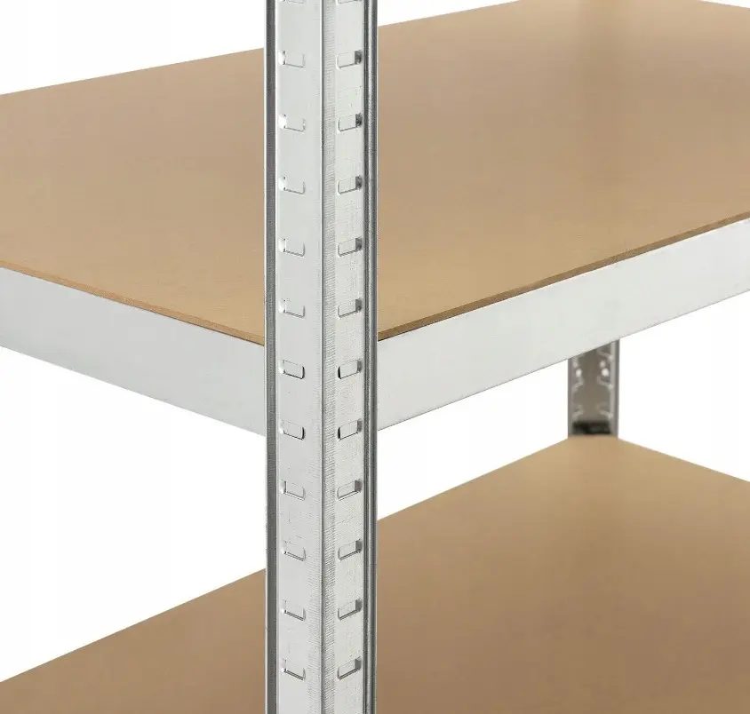 Etajera FunFit Home&Office 5905771300586 180x90x40cm (Silver) - 5