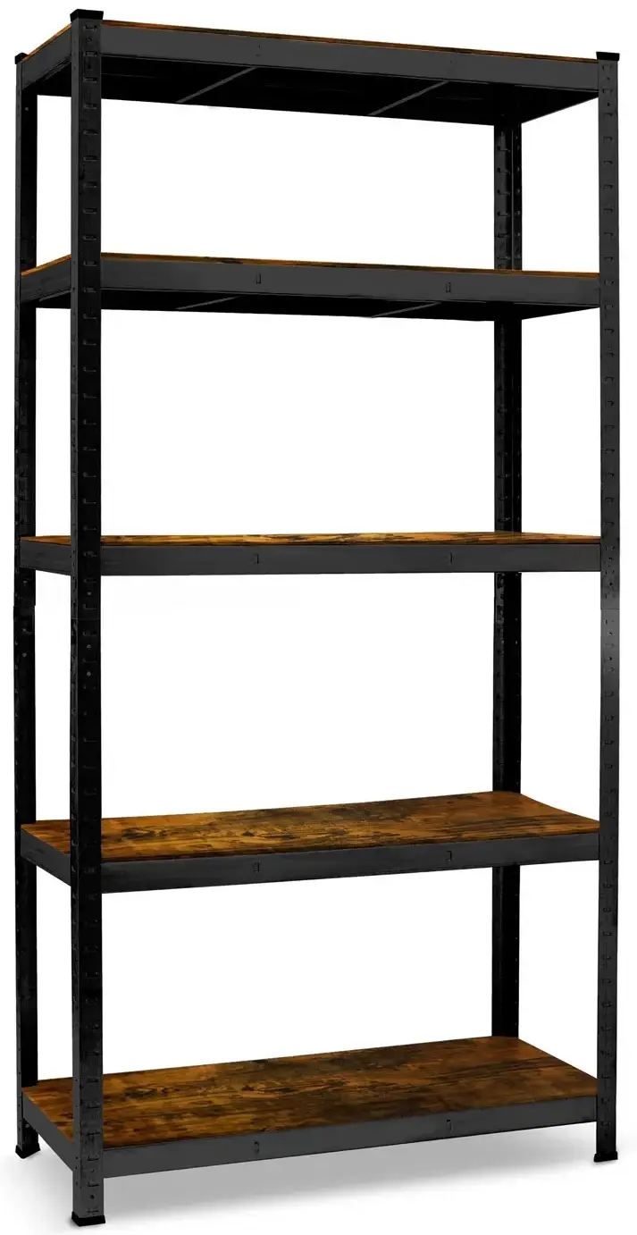 Стеллаж Humberg HR-852 (Black/Natural) - 4
