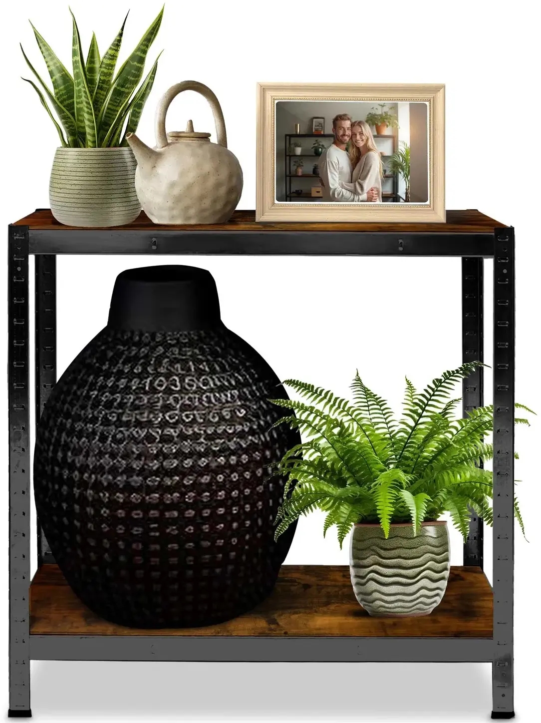 Стеллаж Humberg HR-852 (Black/Natural) - 10