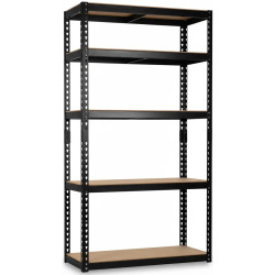 Стеллаж Humberg HR-853 4854 (Black/Beige) Thumb