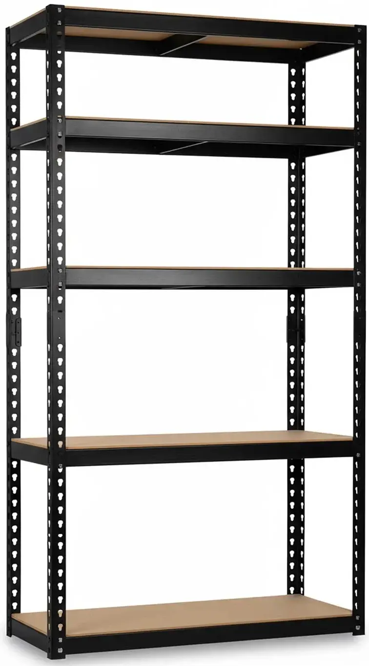 Стеллаж Humberg HR-853 4854 (Black/Beige) - 2