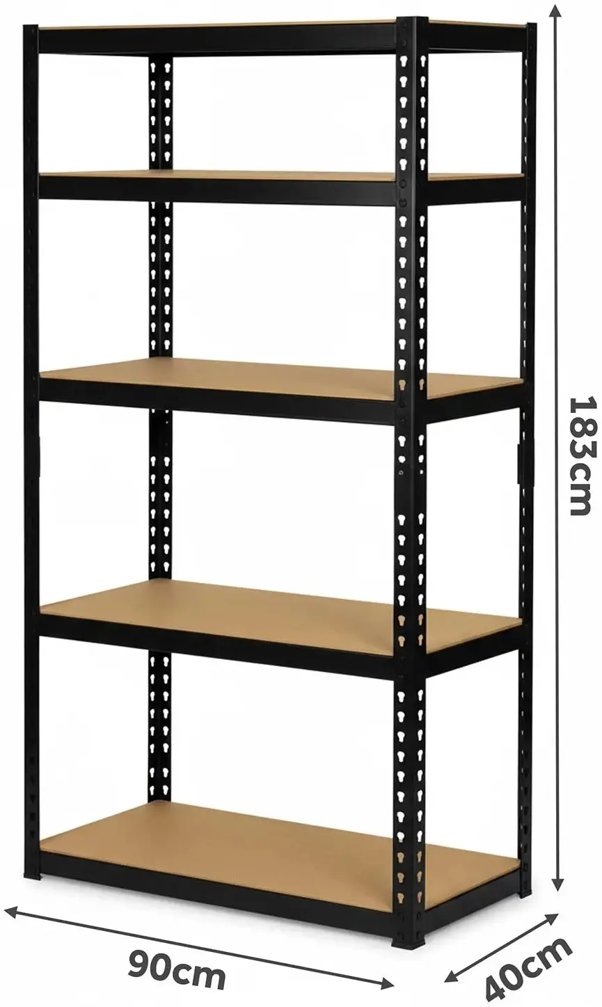 Стеллаж Humberg HR-853 4854 (Black/Beige) - 3