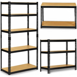 Стеллаж Humberg HR-853 4854 (Black/Beige) Thumb