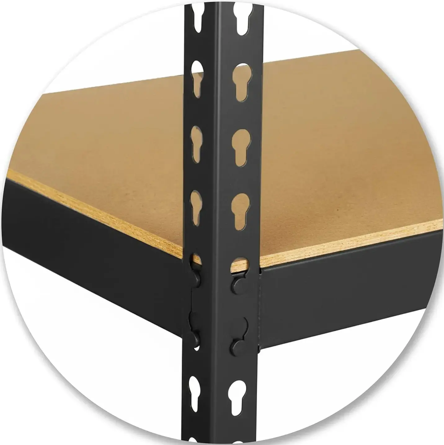 Стеллаж Humberg HR-853 4854 (Black/Beige) - 5