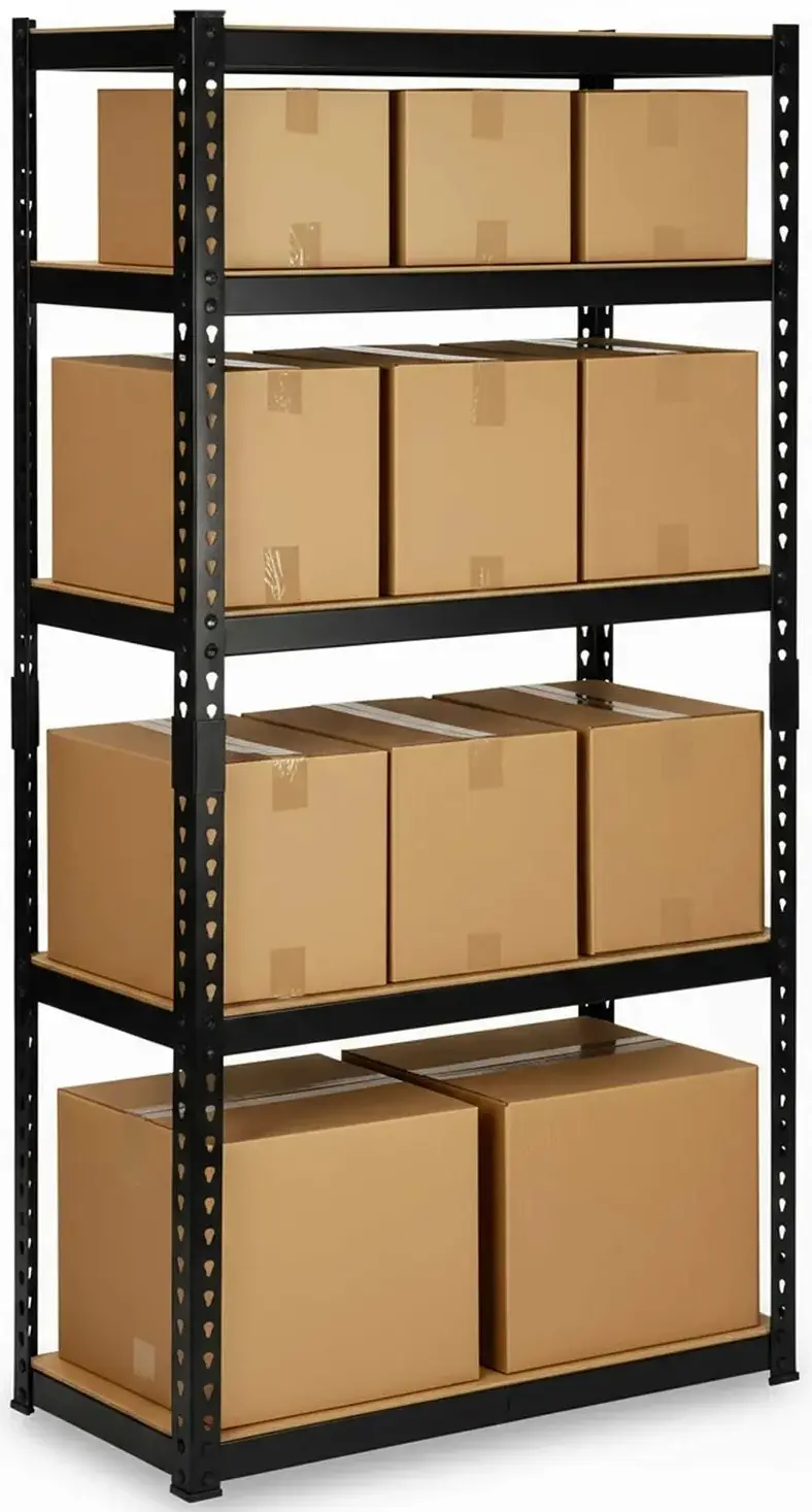 Стеллаж Humberg HR-853 4854 (Black/Beige) - 8